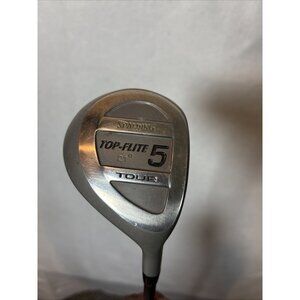 SPALDING TOP FLITE TOUR 5-WOOD 21 Degree Loft ⛳RH Steel Shaft Stiff Flex43.5 Inc